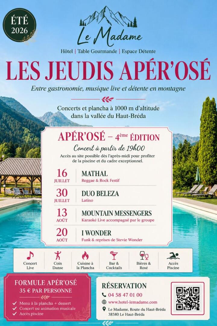 Apér'osé du Madame