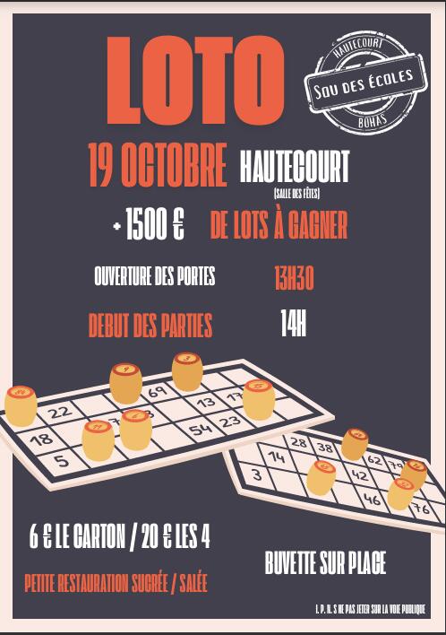 Affiche Loto