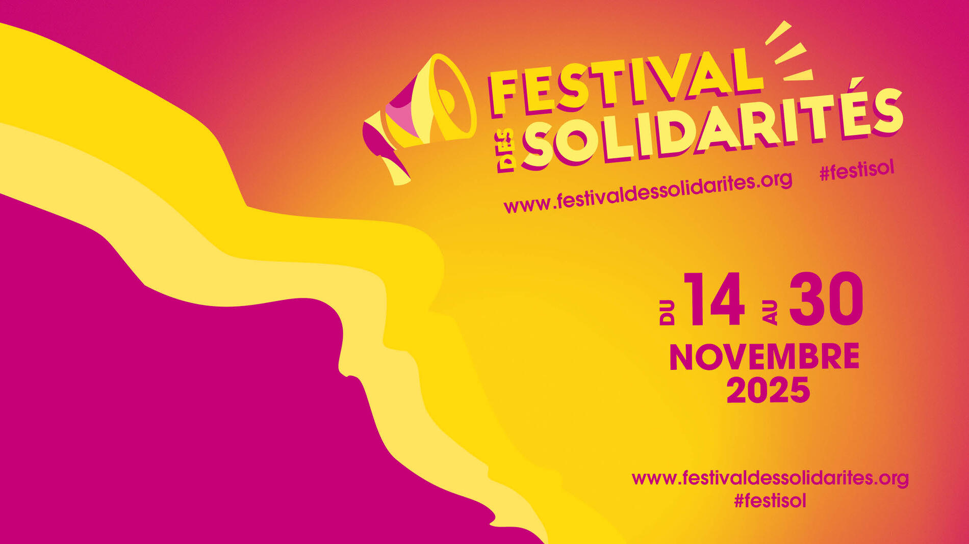 Visuel Festival des Solidarités 2025
