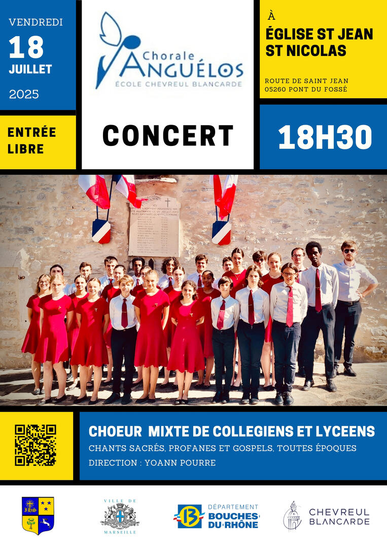 Chorale Anguélos en concert !