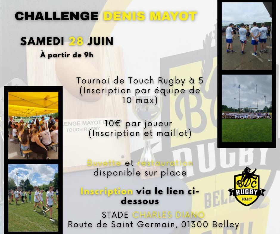 Challenge de rugby touch à 5 : challenge Denis Mayot_Belley