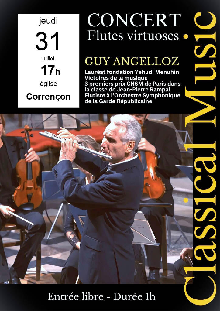 Concert Guy Angelloz_Corrençon-en-Vercors