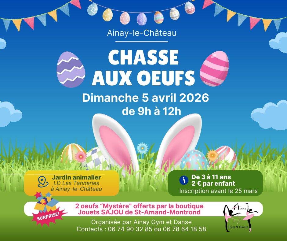 Chasse aux œufs de Pâques_Ainay-le-Château