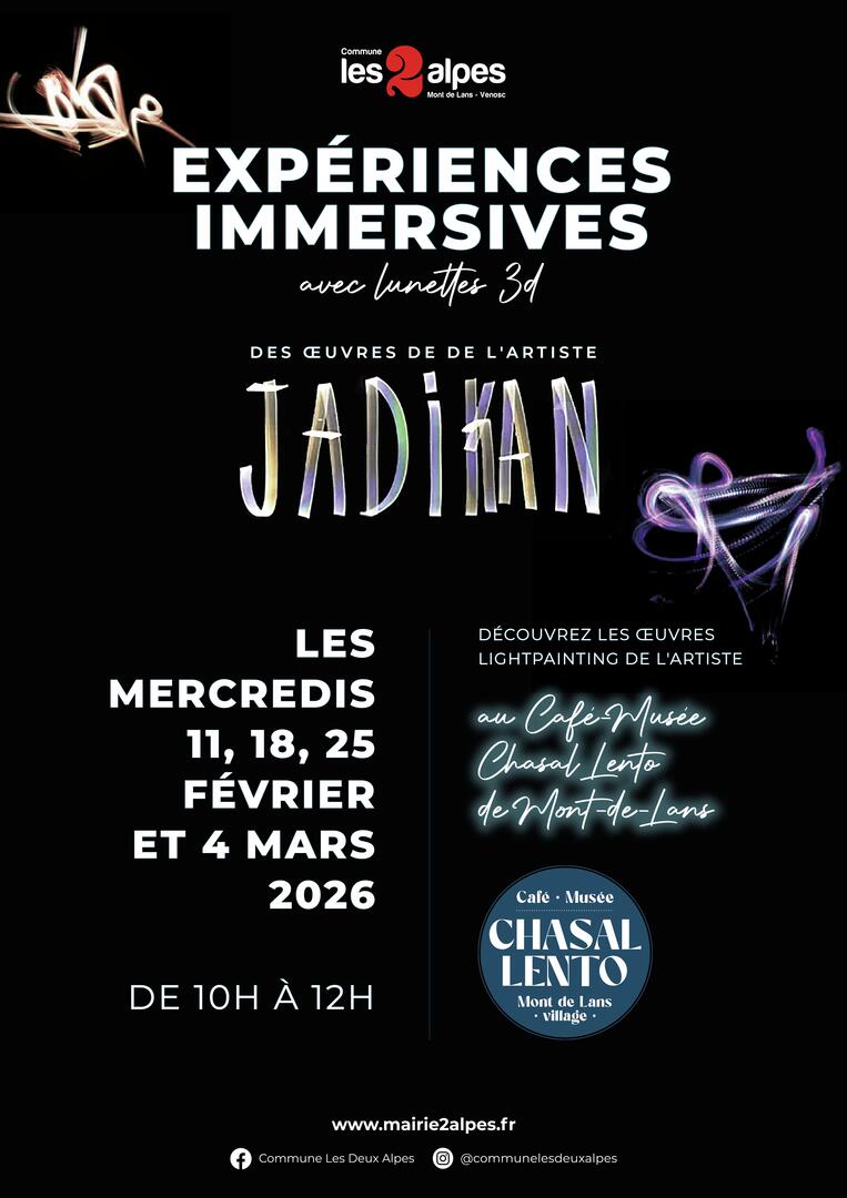 Expérience 3D - Lightpainting avec Jadikan_Les Deux Alpes