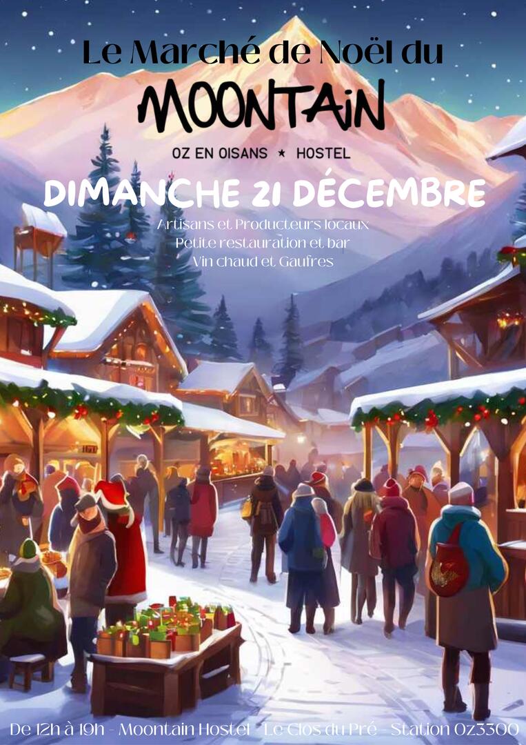 Marché de Noël du Moontain Hostel_Oz-en-Oisans
