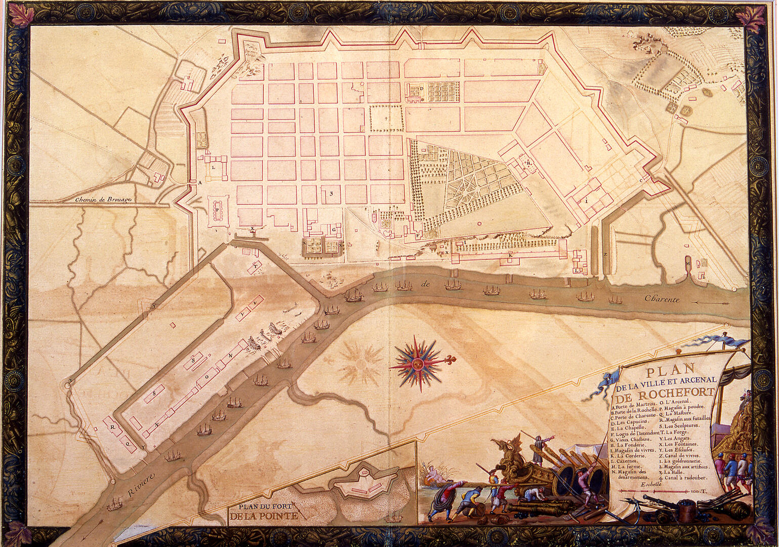 Exposition : "Du temps que la Marine estoit en sa splendeur : imaginer la ville de Rochefort (1666- 1785)"_Rochefort