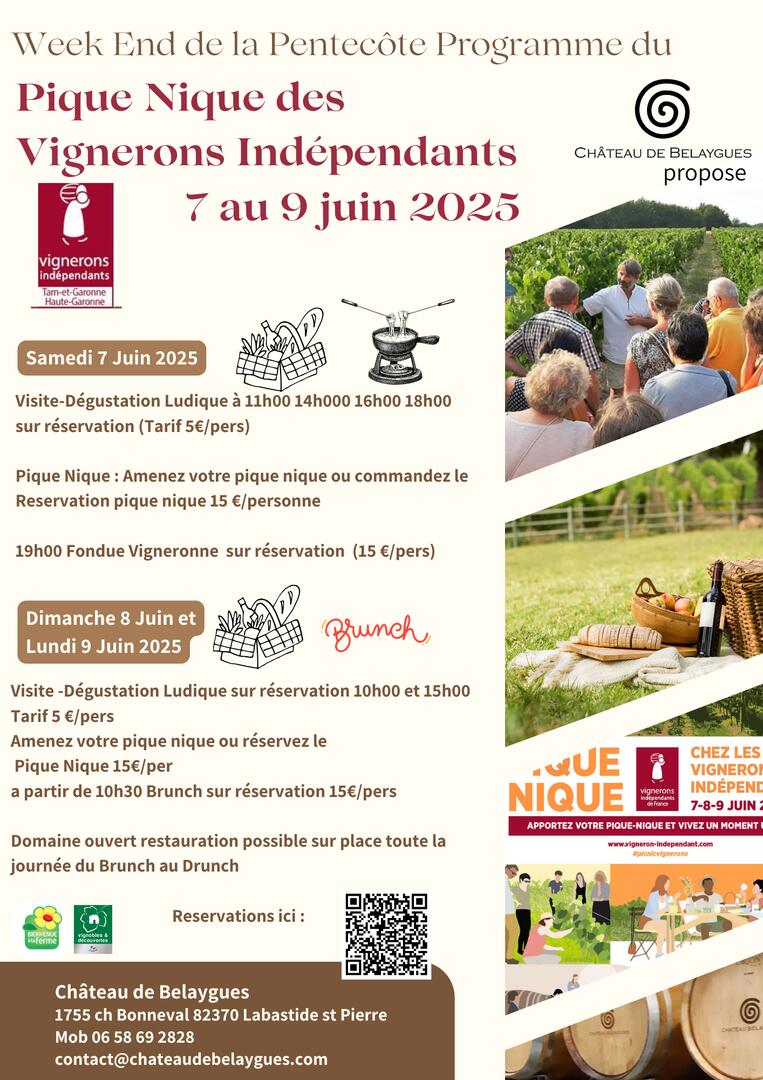 Pique nique des vignerons indépendants_Labastide-Saint-Pierre