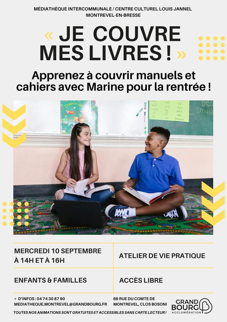 Je couvre mes livres