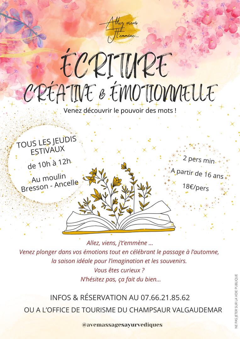 Ecriture créative et émotionnelle_Ancelle