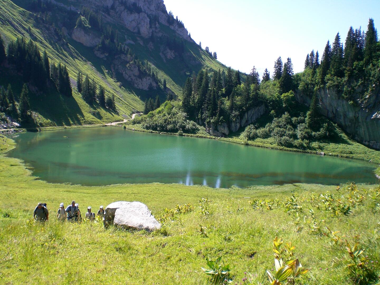 Lac d'Arvouin - La Chapelle d'Abondance