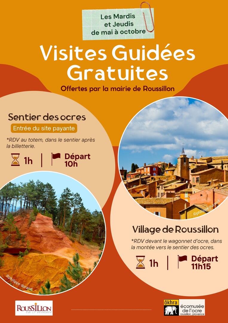 Visite guidée du village de Roussillon_Roussillon