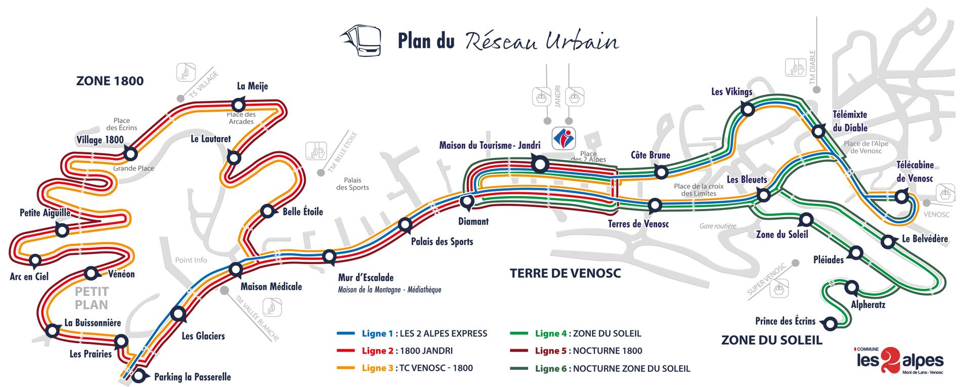 Navette gratuite Les 2 Alpes_Les Deux Alpes