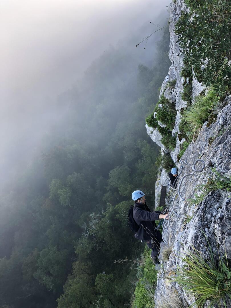 Sortie Via-Ferrata