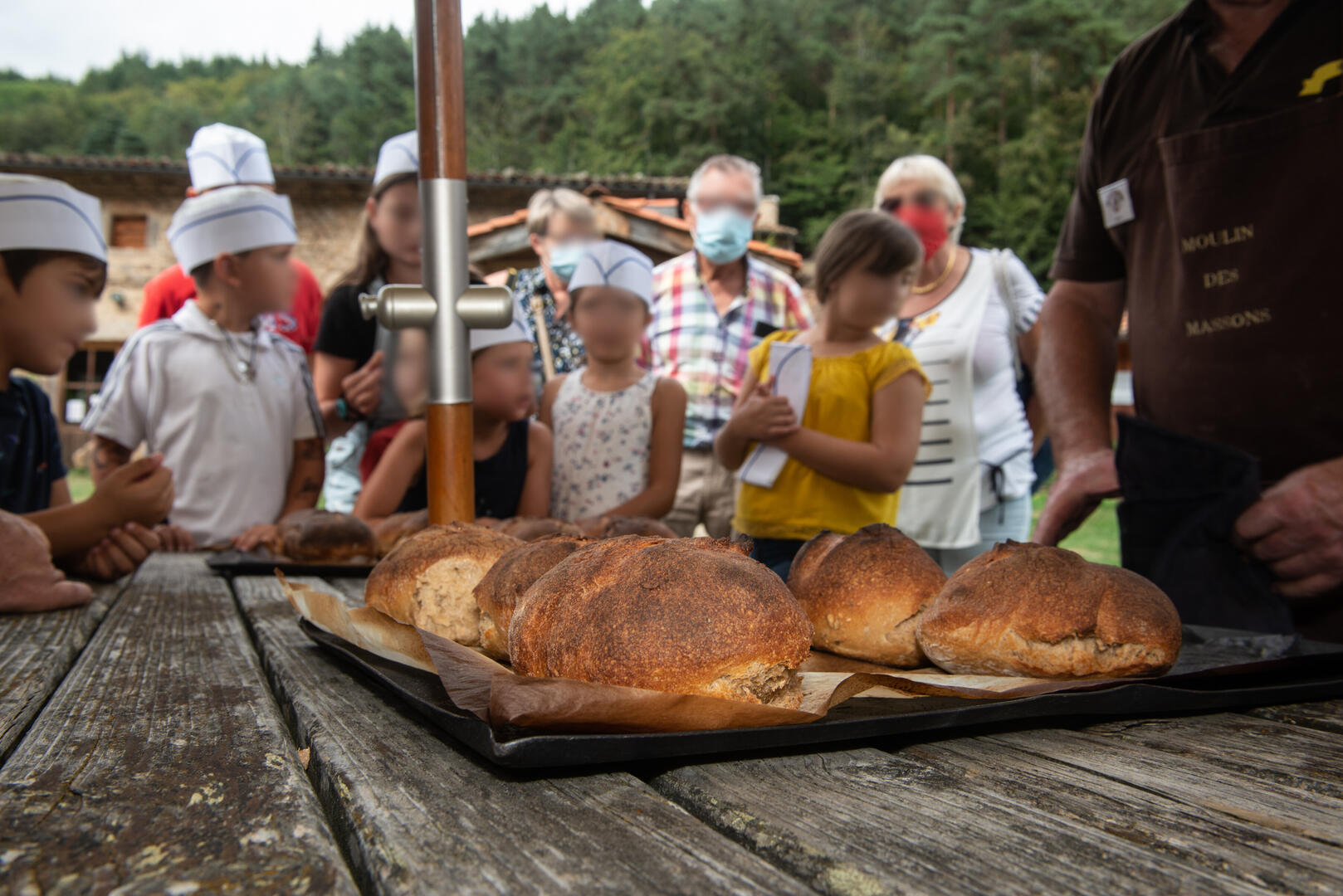 Petit pain au moulin - atelier enfants_Saint-Bonnet-le-Courreau
