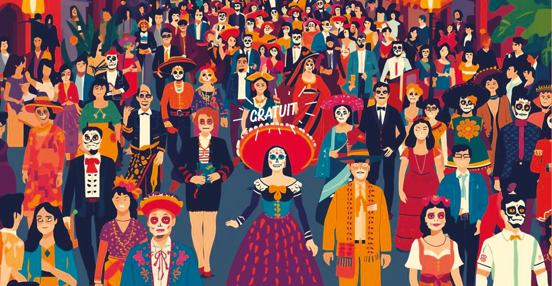 Défilé de Las Calaveras_Bourg-en-Bresse