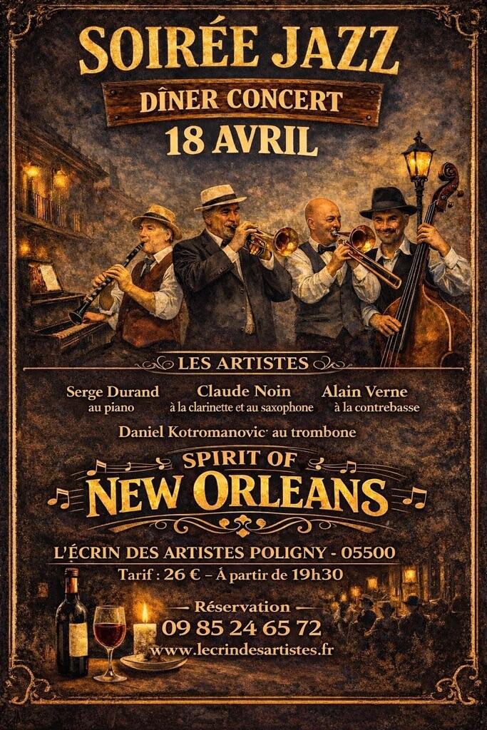 Soirée JAZZ à L’Écrin des Artistes