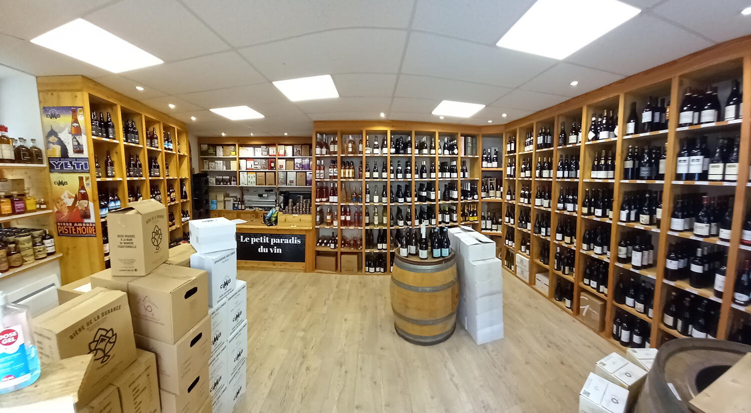 Le petit paradis du vin