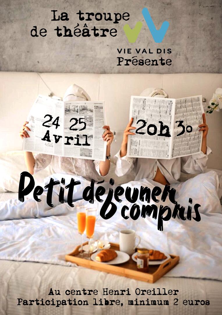 Pièce de théâtre « Petit déjeuner compris »_Val-d'Isère