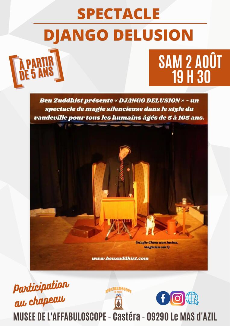 Affiche Spectacle Djando Delusion