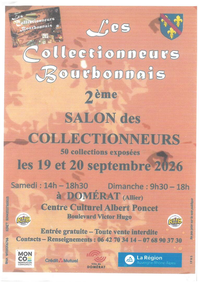 2ème Salon des collectionneurs_Domérat