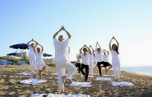 Marine et le Yoga