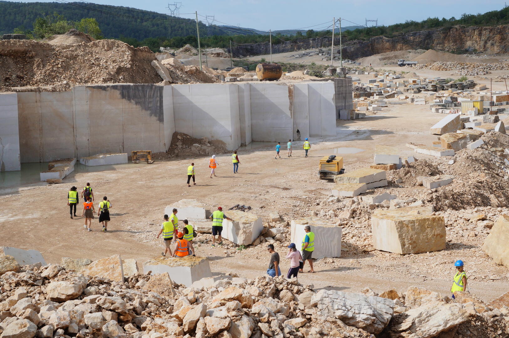 Carrière Hauteville visite