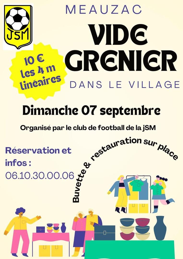 Vide-greniers de la JSM_Meauzac
