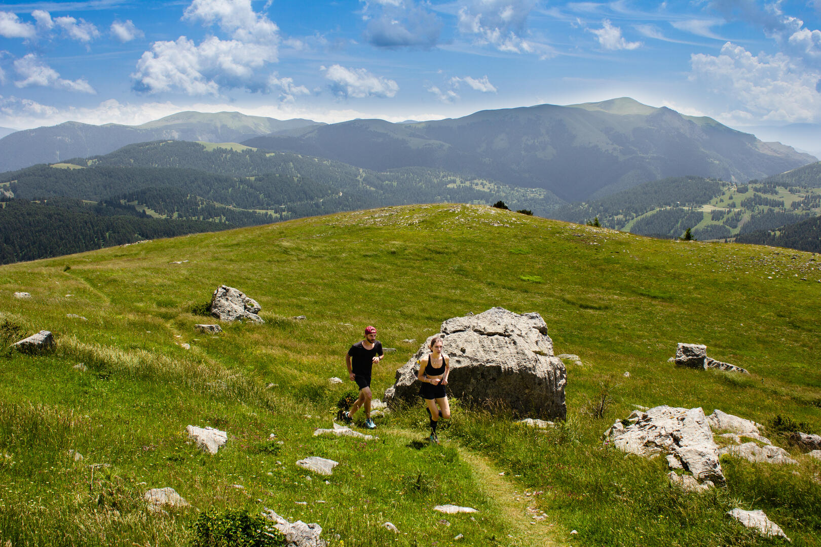 Parcours Trail - Dreccia - Bleu_Valberg