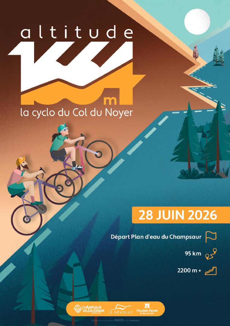 Altitude1664 - Course et rando cyclosportive_Dévoluy