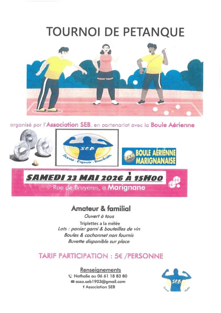 Tournoi de pétanque