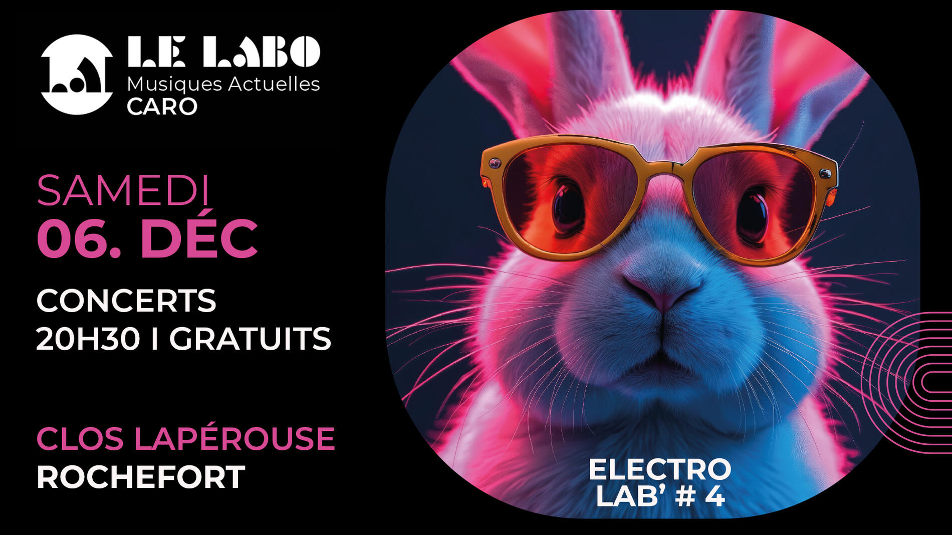 CONCERT : ELECTRO LAB #4_Rochefort