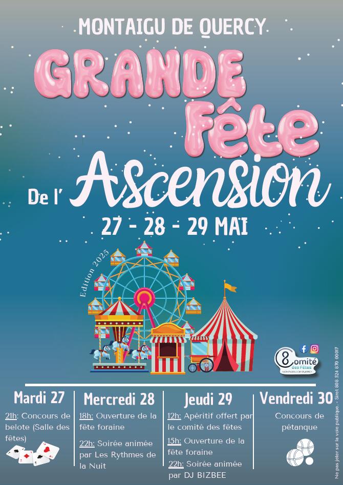 Grande fête de l'ascension_Montaigu-de-Quercy