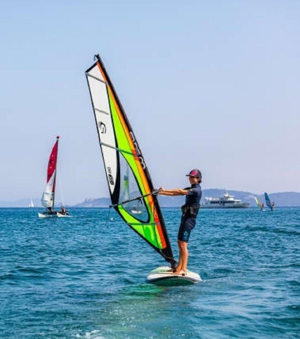 La planche à voile en loisir