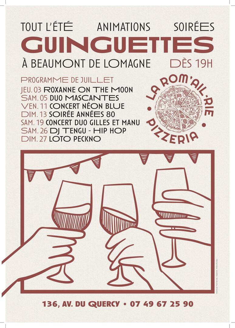 Animations, concerts à la Rom'ail-rie_Beaumont-de-Lomagne