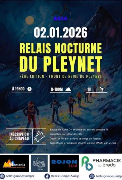 Relais Nocturne du Pleynet - 7ème Edition_Les Sept Laux Le Pleynet