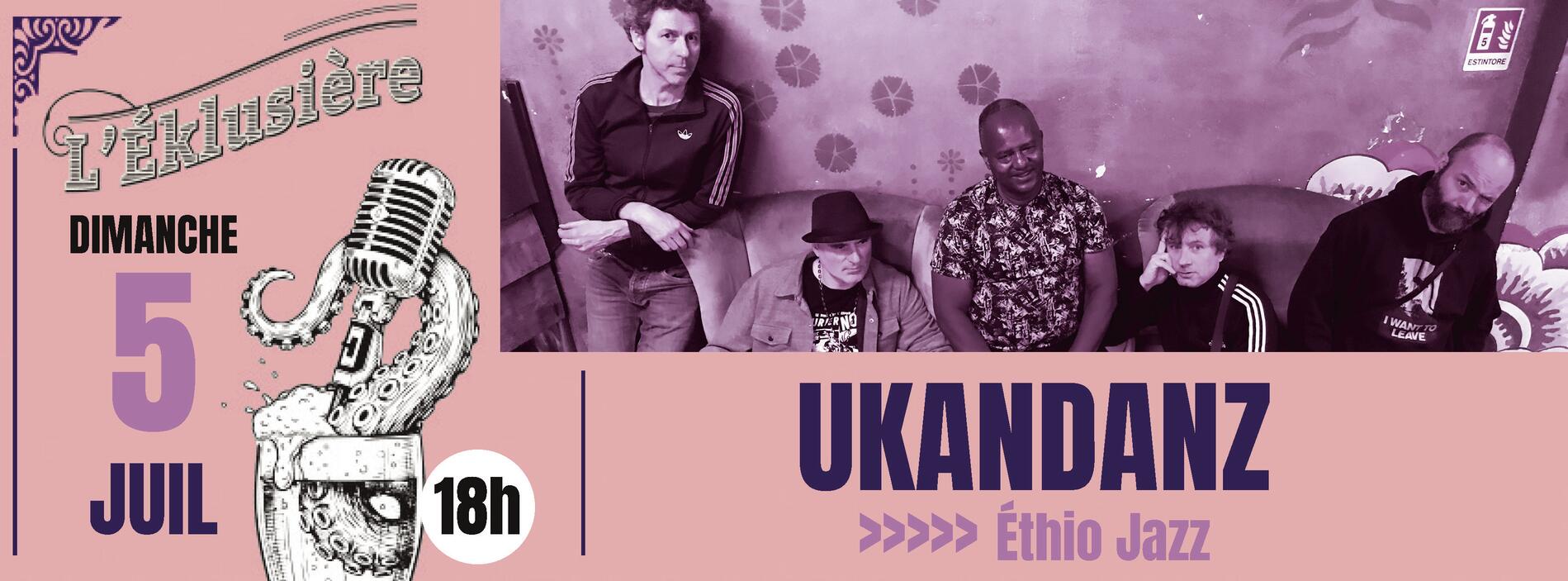 Concert Ukandanz - Éthio Jazz_Parcieux