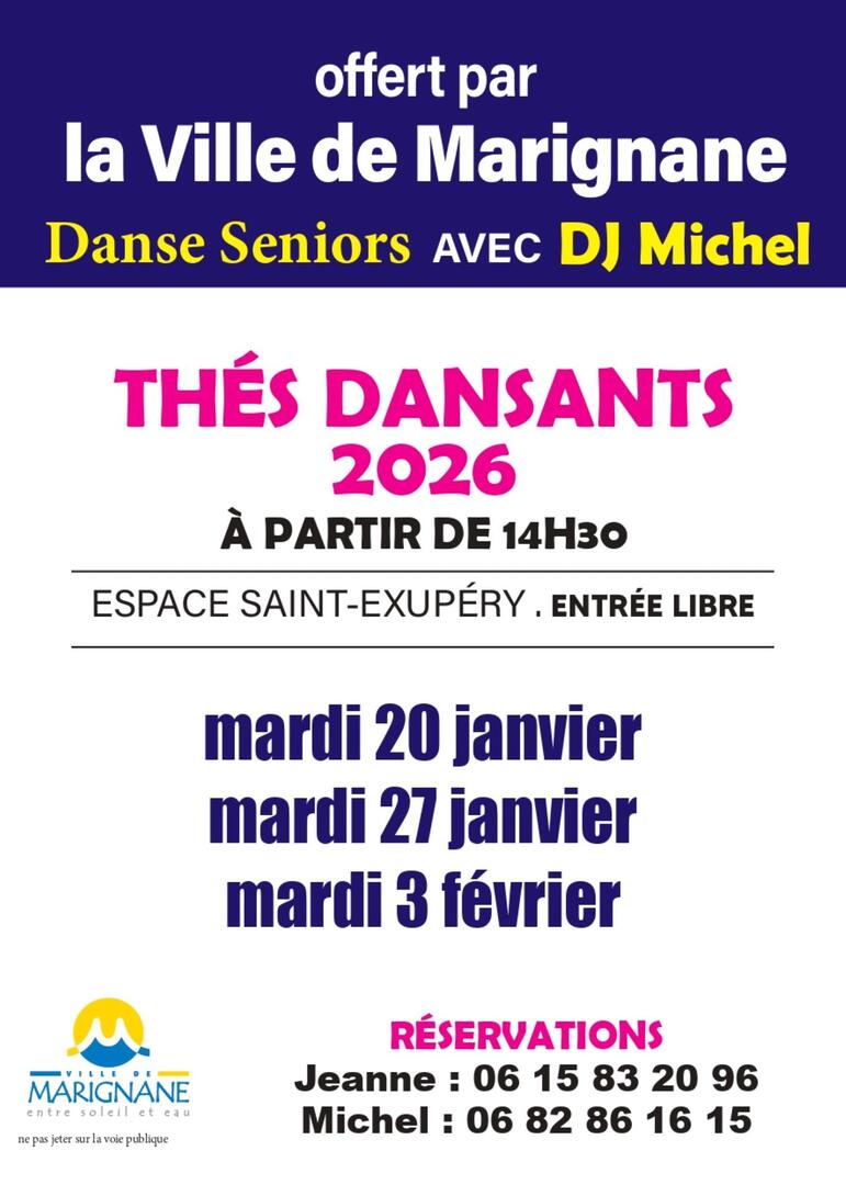 Thés dansants pour les Seniors