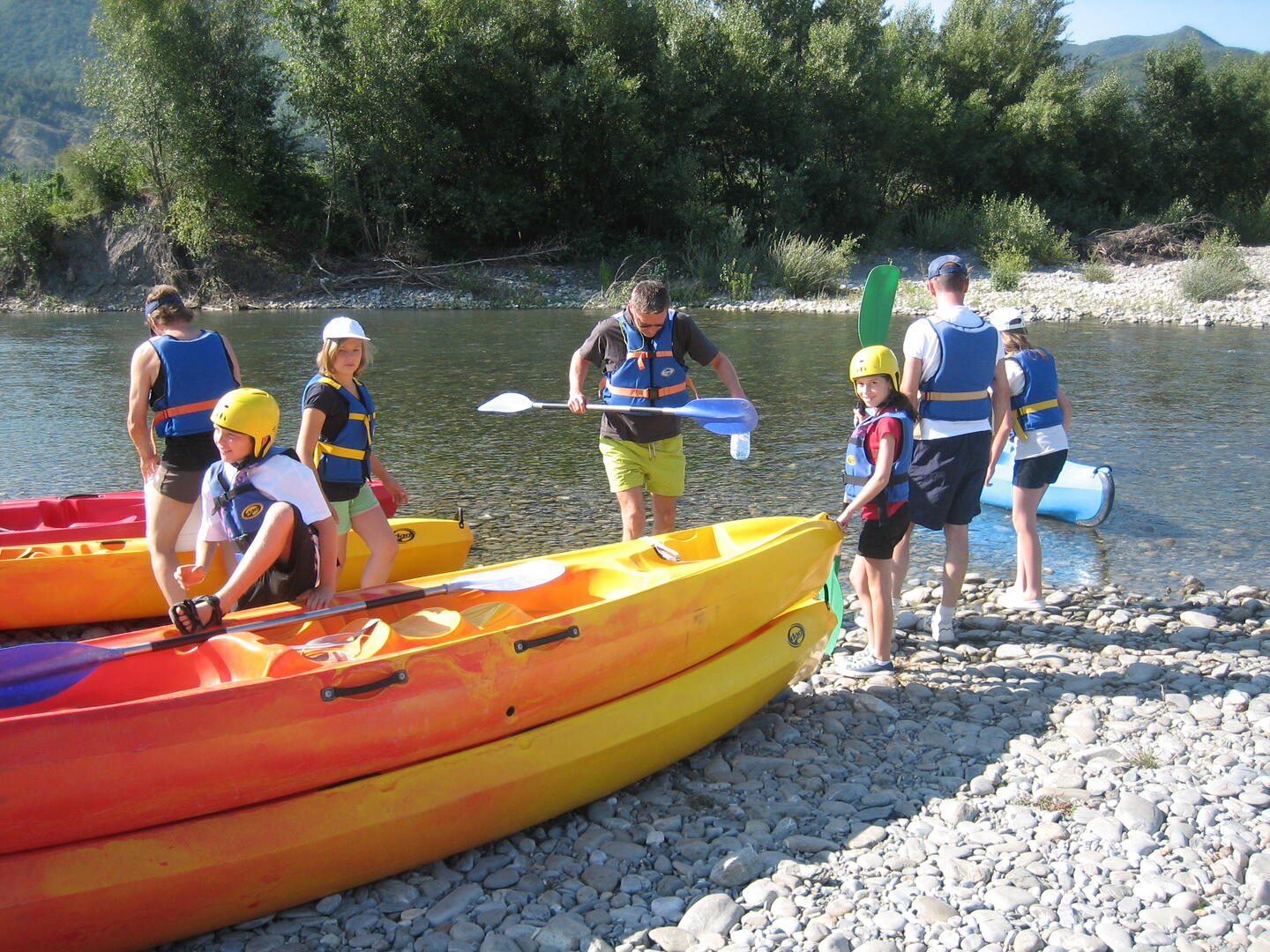 Sortie en canoé