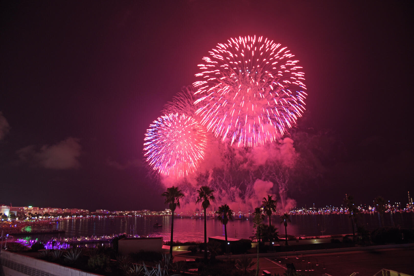 Feu d'artifice Cannes