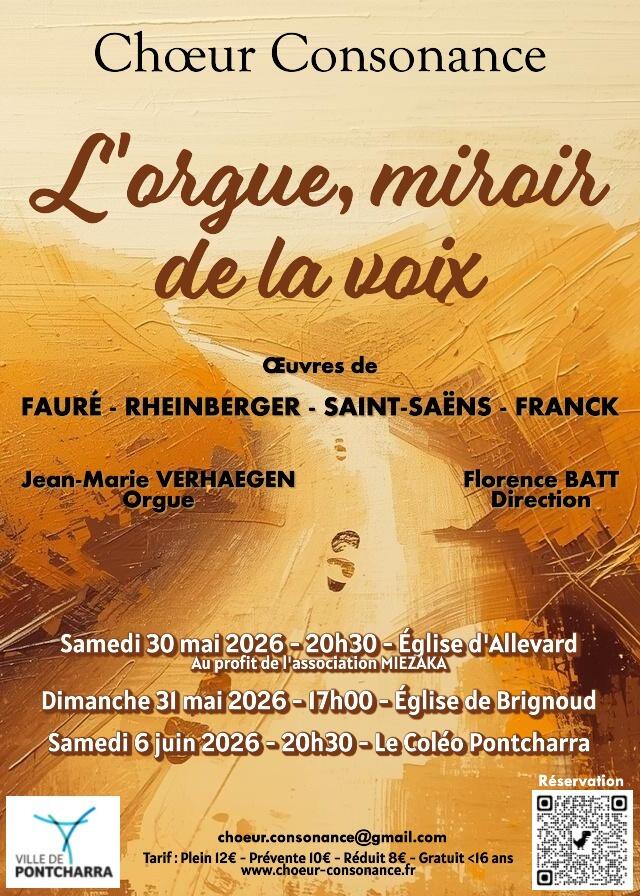 Affiche du concert