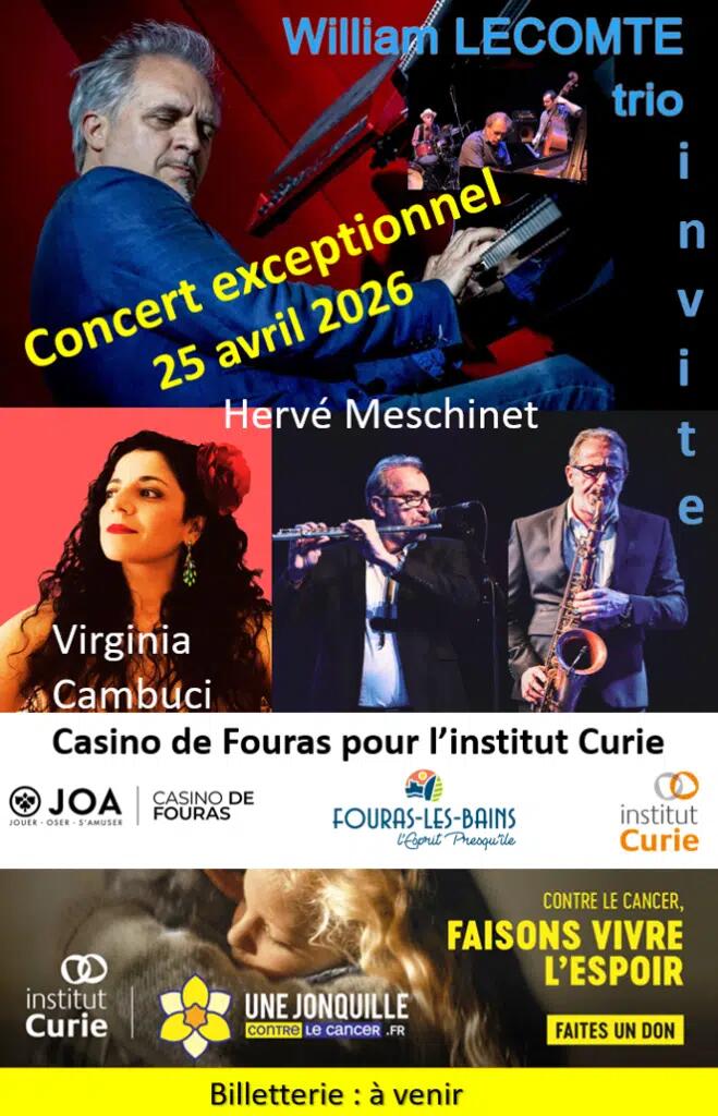 Concert Trio William Lecomte_Fouras-les-Bains
