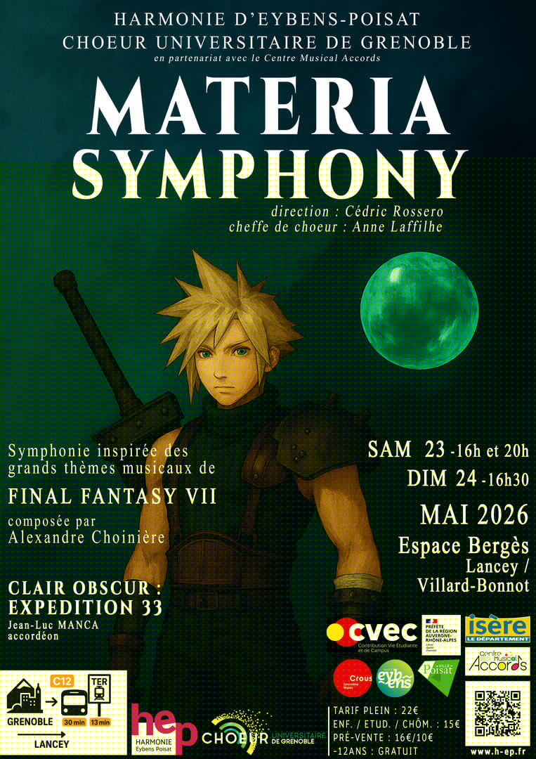 Affiche Materia Symphony