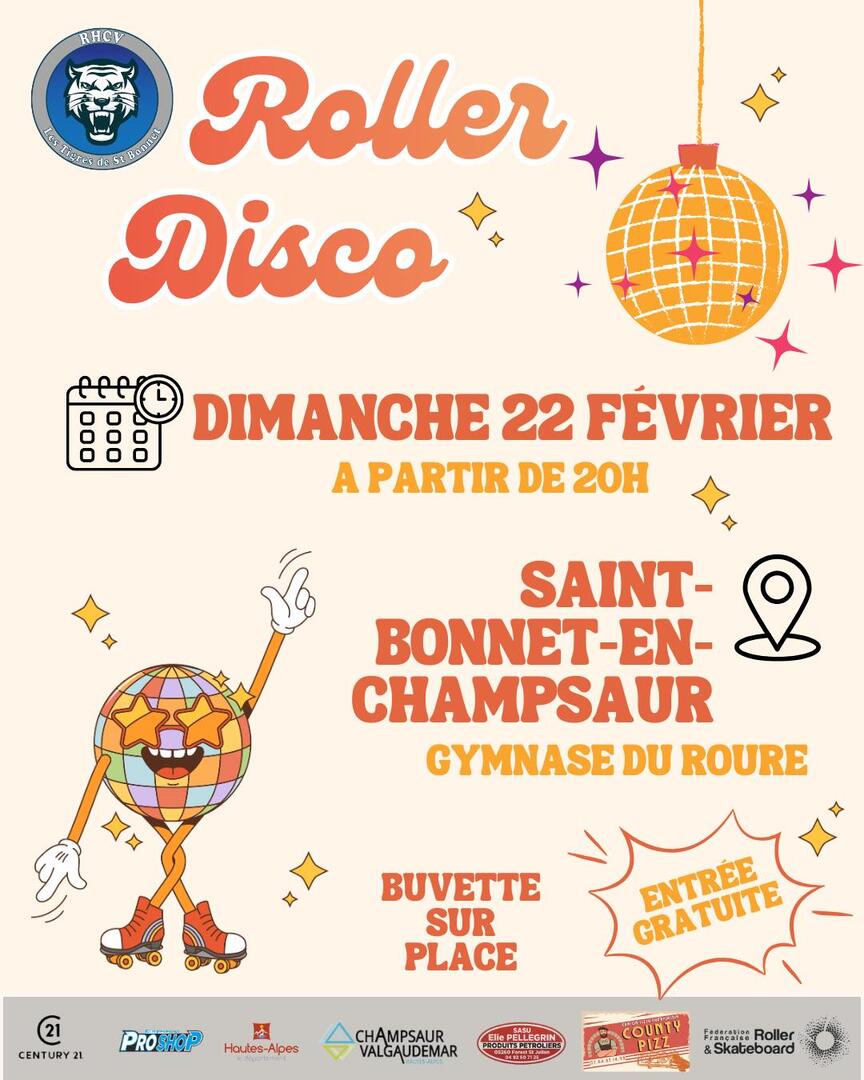 Soirée Roller Disco du RHCV