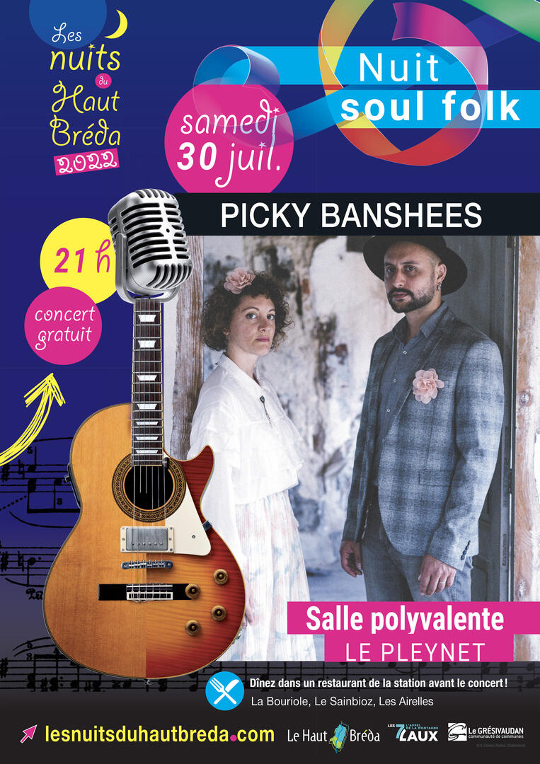 Affiche Nuit Soul Folk
