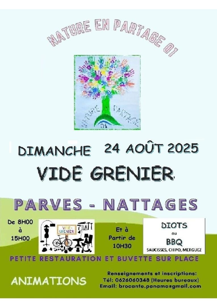 Vide grenier_Parves et Nattages