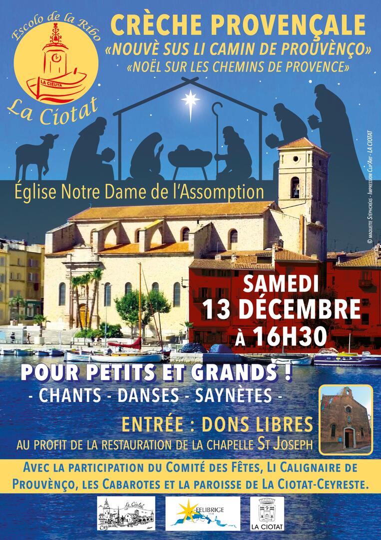 Spectacle de Crèche Provençale - Noël sur les chemins de Provence_La Ciotat