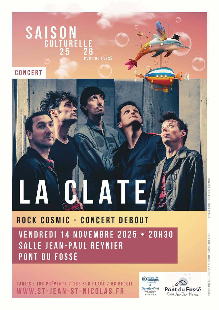 Concert La Clate_Saint-Jean-Saint-Nicolas