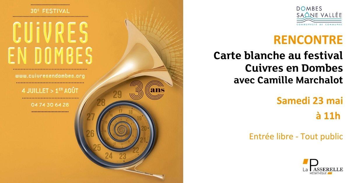 Carte blanche au festival Cuivres en Dombes