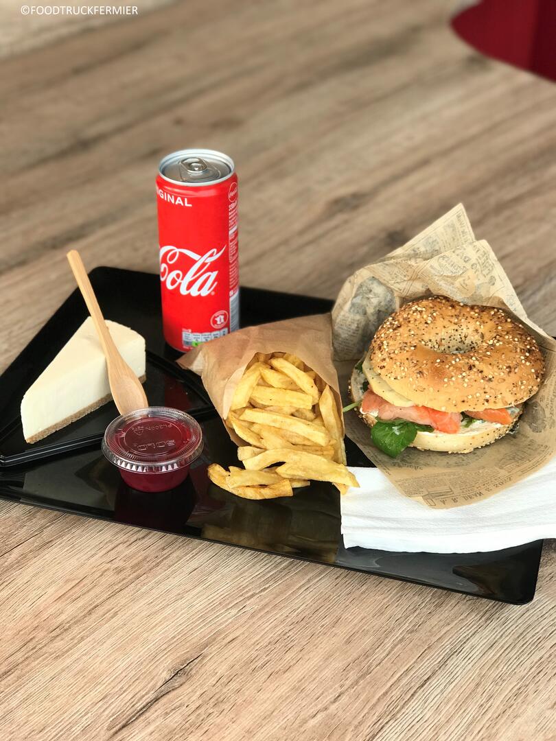 Bagel au saumon fumé