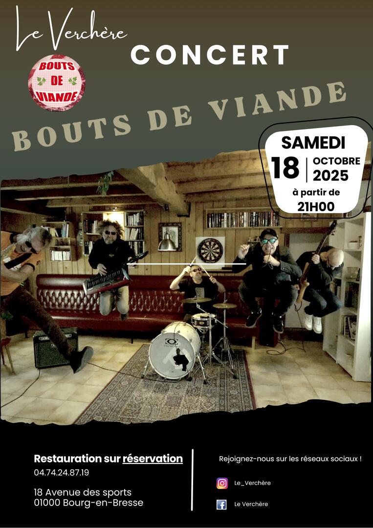 Affiche concert